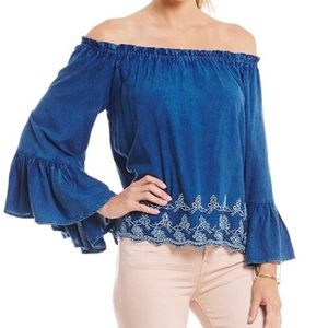 Elan Off The Shoulder Top